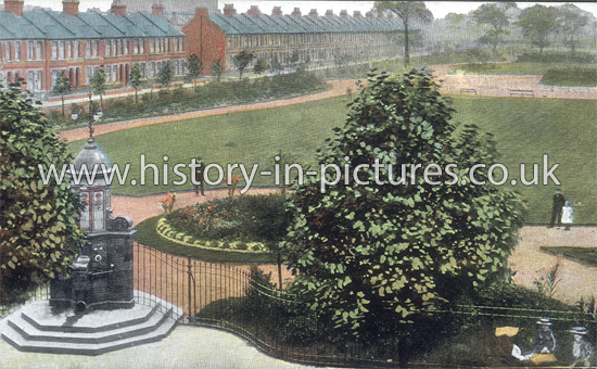 Coronation Gardens, Leyton, London. c.1912